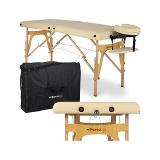 Tragbare Massageliege Sonia Hellbeige
