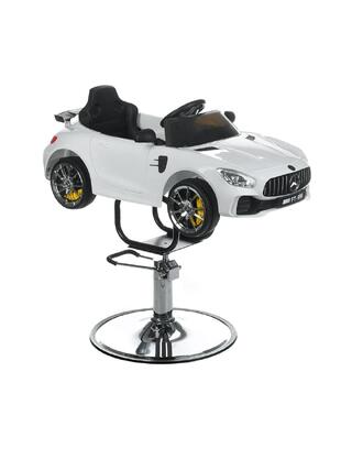 Mercedes Friseurstuhl für Kinder für Friseur - weiß