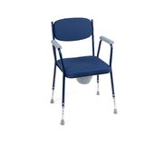 Gepolsterter Toilettensitz Blau TIM