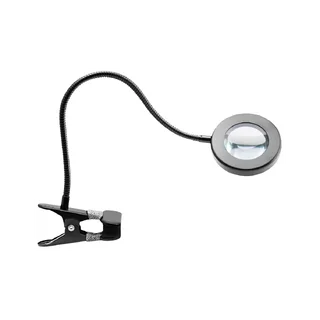 Lupenleuchte Snake LED schwarz