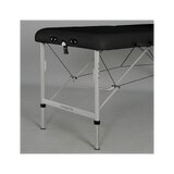 Massageliege Medmal Alu 70 Vinyl Flex K015 Schwarz