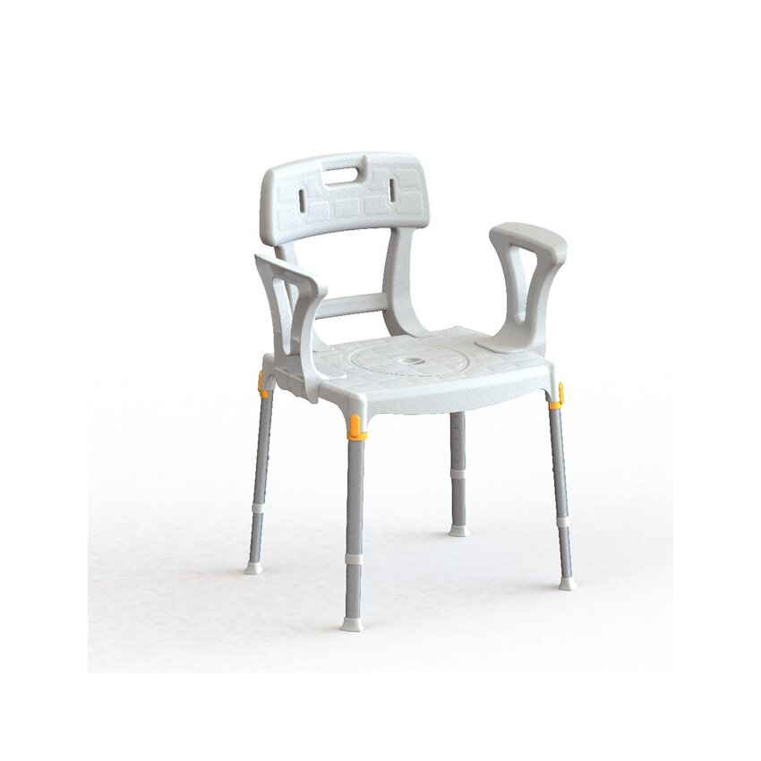 Dusch- und Toilettensitz mit Eimer