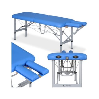 Chiro UltraLux 19, tragbarer Chiropraktiktisch - Blau