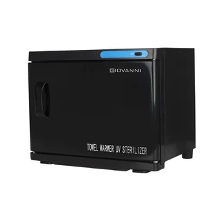 Handtuchwärmer mit UV-Sterilisator 23 Liter Schwarz
