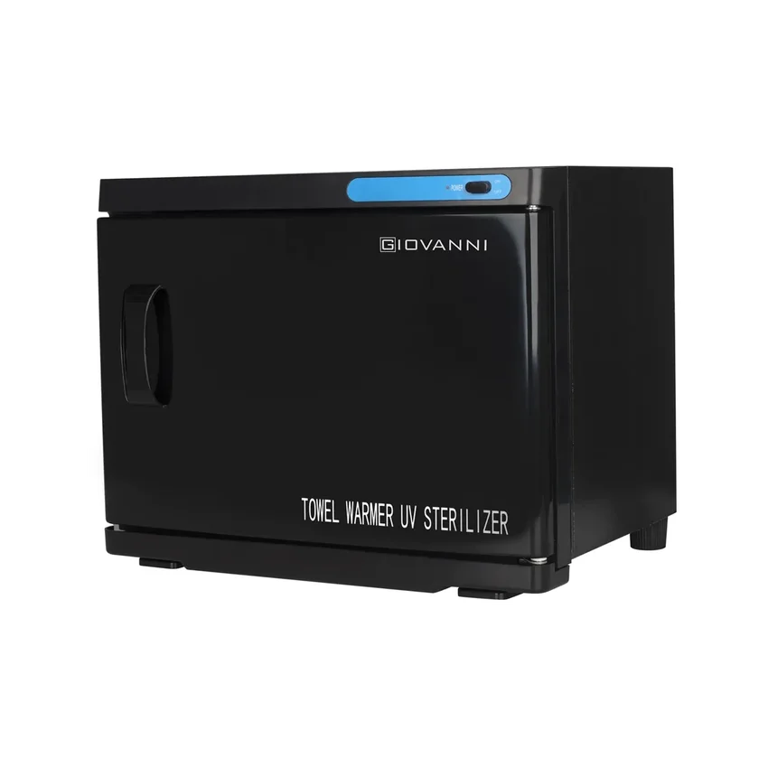 Handtuchwärmer mit UV-Sterilisator 23 Liter Schwarz