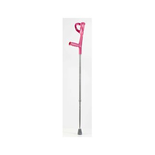 Unterarmgehstütze leicht - pink silber