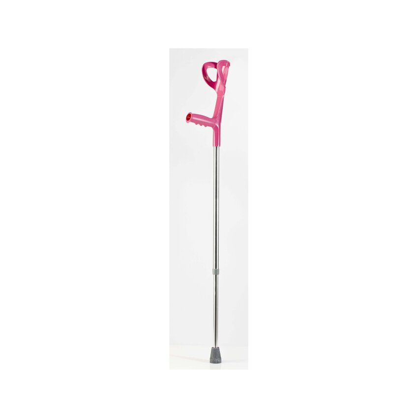 Unterarmgehstütze leicht - pink silber