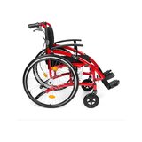 Leichter Rollstuhl mit Aluminiumrahmen - Nur 13,7 kg - Faltbar