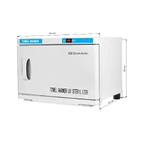 Handtuchwärmer mit UV-Sterilisator 16 Liter Weiß