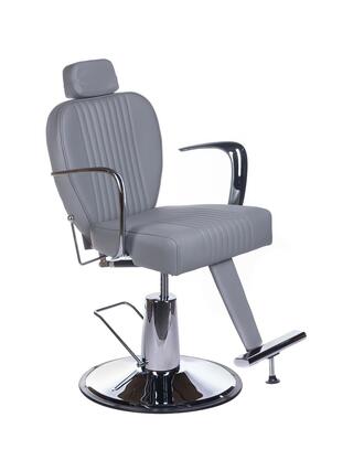 OLAF Retro BH-3273 Grauer Friseurstuhl