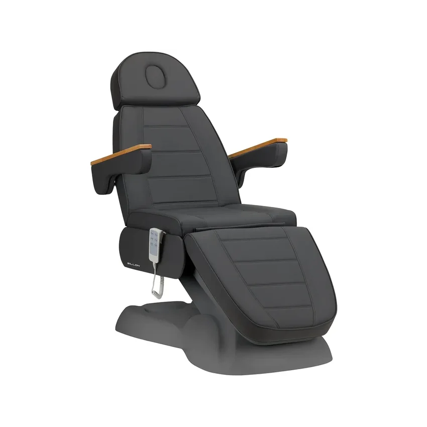 Elektrischer Behandlungsstuhl SILLON Lux 273b 3 Motoren grau
