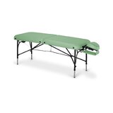 Massageliege Smart Alu 70 Vinyl Flex K015 Grün