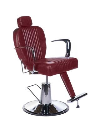 OLAF Retro BH-3273 Roter Friseurstuhl