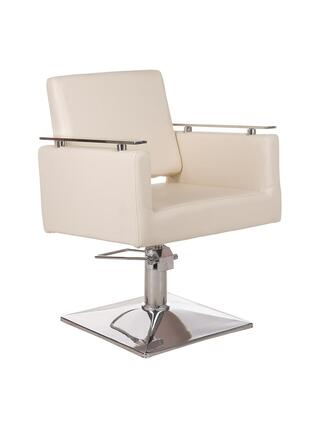 MILO BH-6333 cremefarbener Friseurstuhl