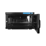 Handtuchwärmer mit UV-Sterilisator 16 Liter Schwarz
