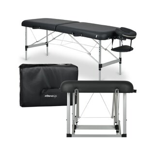 Tragbare Massageliege exklusiv Estetic Black Comfy Base K515