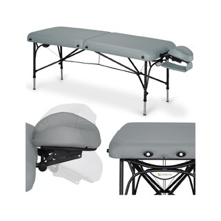 Massageliege Smart Alu 70 Vinyl Flex K015 Grau
