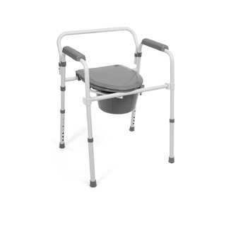 Klappbarer Toilettensitz mit Schnellverschluss
