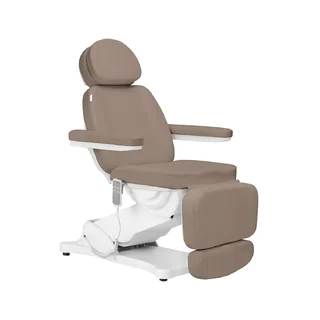 Elektrischer Behandlungsstuhl SILLON CLASSIC mit 3 Motoren – braun