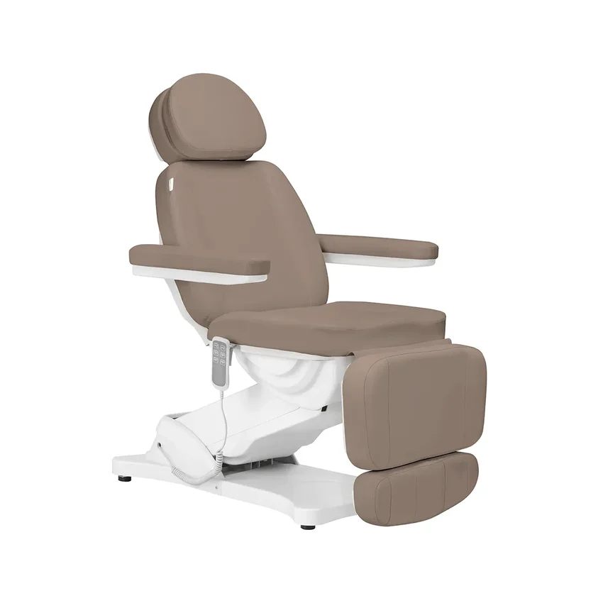 Elektrischer Behandlungsstuhl SILLON CLASSIC mit 3 Motoren – braun