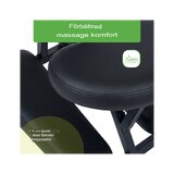 Energy-Massagesessel – schwarz