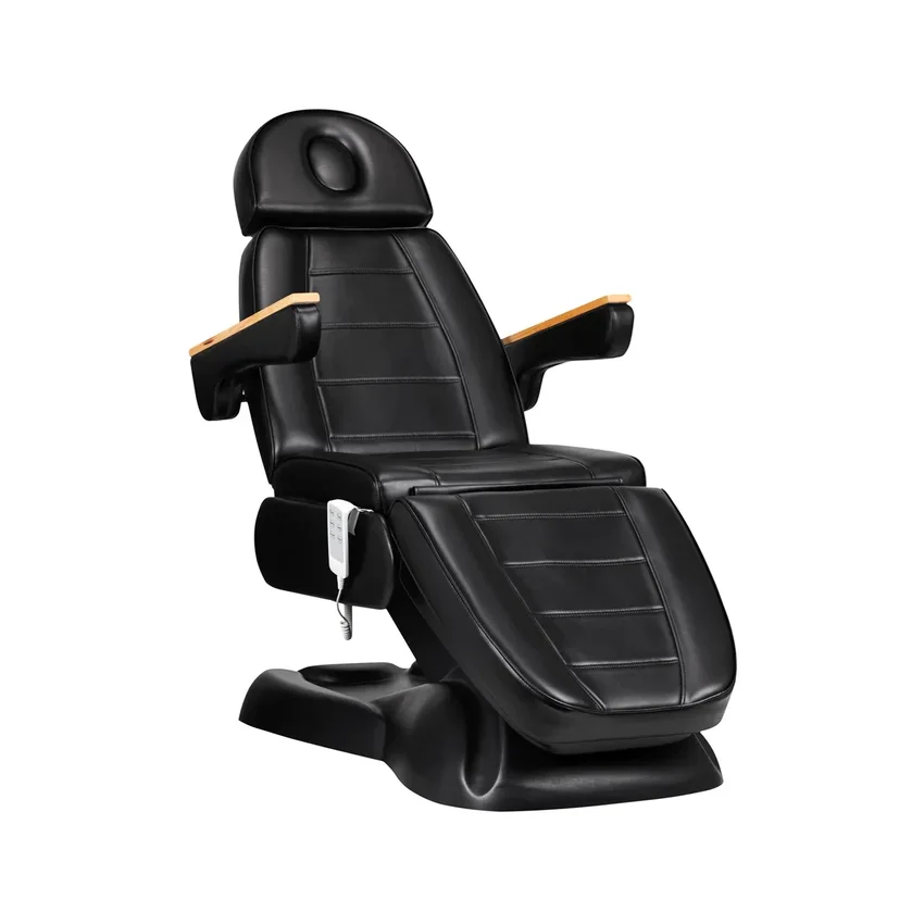 Elektrischer Behandlungsstuhl SILLON Lux 273b 3 Motoren schwarz