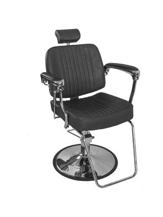 Björn - Friseurstuhl Mattschwarz