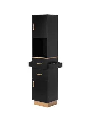 Totem des Friseursalons – Schwarzgold