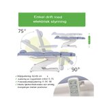 Kosmetikstuhl, elektrisch Elara PRO 4 - violett