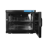 Handtuchwärmer mit UV-Sterilisator 23 Liter Schwarz