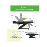 Elektrischer Behandlungsstuhl - Selia PRO 4 - schwarz