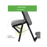Energy-Massagesessel – grau