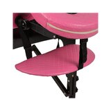 Tragbare Massageliege exklusiv Estetic Rosa