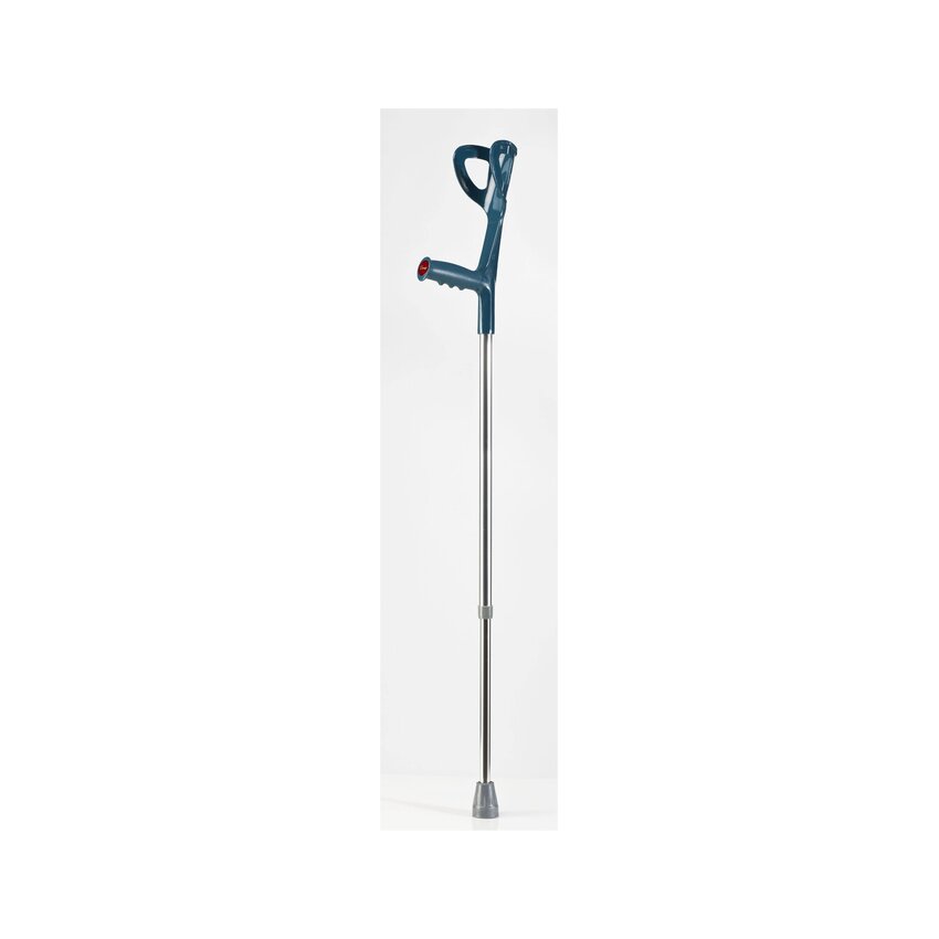 Unterarmgehstütze leicht - blau silber