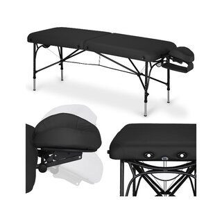 Massageliege Smart Alu 70 Vinyl Flex K015 Schwarz