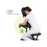 Energy-Massagesessel – schwarz