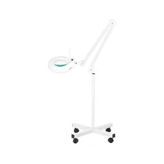 S4 LED-Lupenleuchte + Ständer mit Rollen
