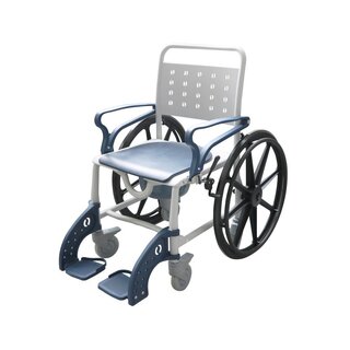 Duschrollstuhl und Toilettenstuhl 3-in-1 - SANI