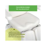 Kosmetikstuhl, elektrisch Elara PRO 6P - weiß