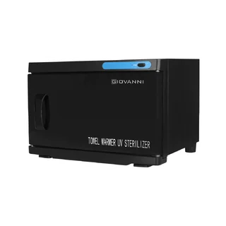 Handtuchwärmer mit UV-Sterilisator 16 Liter Schwarz
