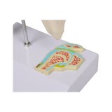 Miniaturwelle mit Querschnitt