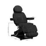 Tattoostuhl elektrisch SILLON CLASSIC 3 Motoren schwarz