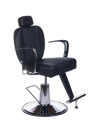 OLAF Retro BH-3273 Schwarzer Friseurstuhl