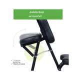 Energy-Massagesessel – schwarz