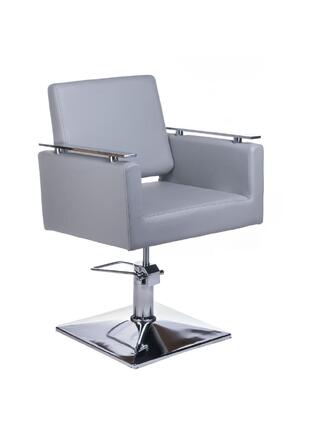 MILO BH-6333 grauer Friseurstuhl