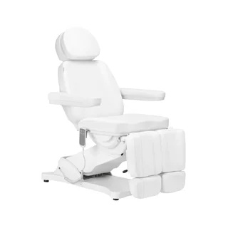 Elektrischer Fußpflegestuhl SILLON CLASSIC 2 Motoren Pediküre weiß