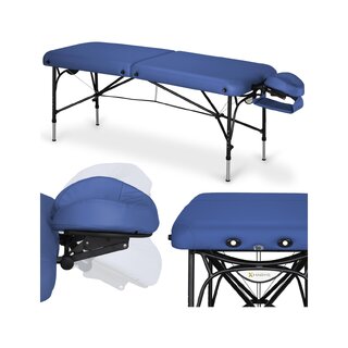 Massageliege Smart Alu 70 Vinyl Flex K015 Blau