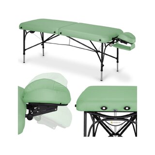 Massageliege Smart Alu 70 Vinyl Flex K015 Grün