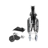 Rollstuhl aus Aluminium