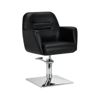 Friseurstuhl Monaco - schwarz